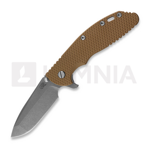 Hinderer 4.0 XM-24 Spanto Tri-Way Working Finish Coyote G10 접이식 나이프
