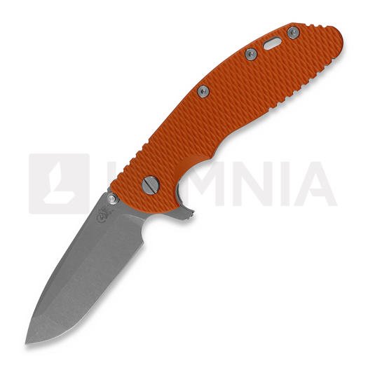 Saliekams nazis Hinderer 4.0 XM-24 Spanto Tri-Way Working Finish Orange G10
