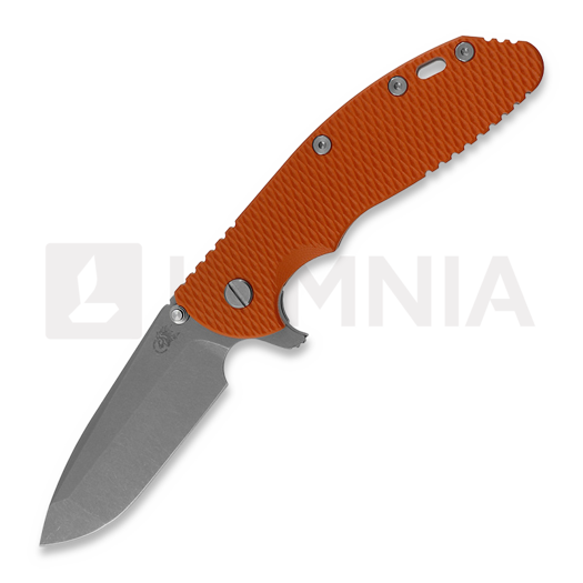Hinderer 4.0 XM-24 Spanto Tri-Way Working Finish Orange G10 접이식 나이프