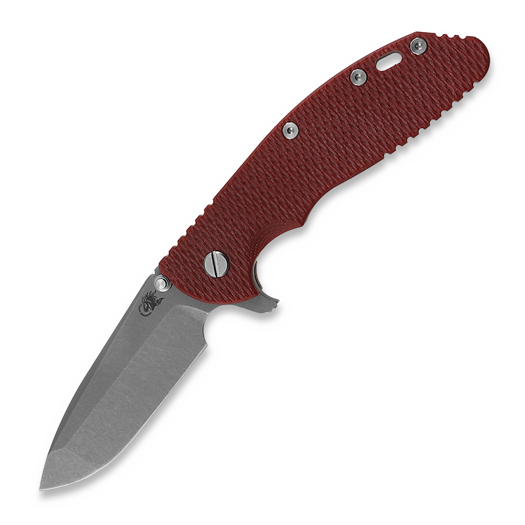 Складной нож Hinderer 4.0 XM-24 Spanto Tri-Way Working Finish Red G10