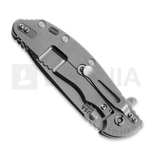 Coltello pieghevole Hinderer 4.0 XM-24 Spear Point Tri-Way Stonewash OD Green G-10