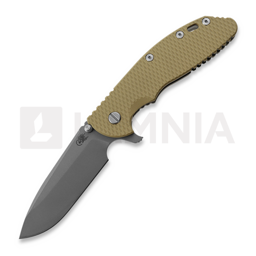 Hinderer 4.0 XM-24 Spear Point Tri-Way Working Finish Coyote G-10 접이식 나이프