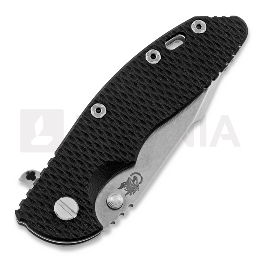 Hinderer Card Series Set XM-18 3,5" Harpoon Spanto 折叠刀, 黑色