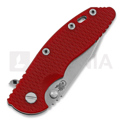 Hinderer Card Series Set XM-18 3,5" Harpoon Spanto folding knife, red