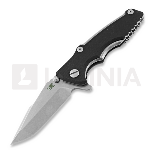 Nóż składany Hinderer Eklipse 3.0 Harpoon Spanto, czarny