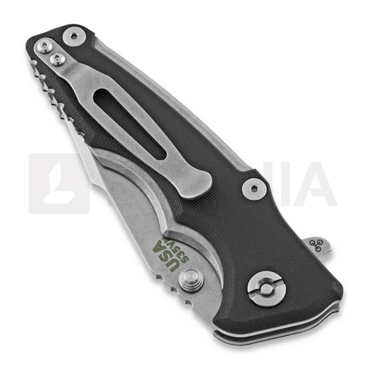 Hinderer Eklipse 3.0 Harpoon Spanto sulankstomas peilis, juoda