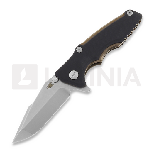 Navalha Hinderer Eklipse 3.0" Harpoon Spanto Tri-Way Stonewash Bronze Black G10