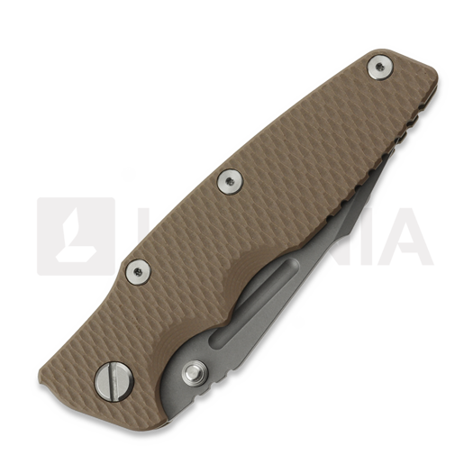 Сгъваем нож Hinderer Eklipse 3.5 Fullered Skinny Harpoon Spanto No Flipper Battle Bronze, coyote