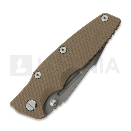 Сгъваем нож Hinderer Eklipse 3.5 Fullered Skinny Harpoon Spanto No Flipper Working Finish, coyote