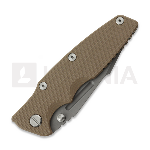 Сгъваем нож Hinderer Eklipse 3.5 Fullered Skinny Harpoon Spanto No Flipper Working Finish, coyote