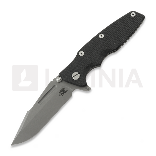 Saliekams nazis Hinderer Eklipse 3.5 Fullered Skinny Harpoon Spanto Working Finish, black