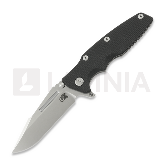 Складний ніж Hinderer Eklipse 3.5 Fullered Skinny Harpoon Spearpoint, Working Finish/SW, Black