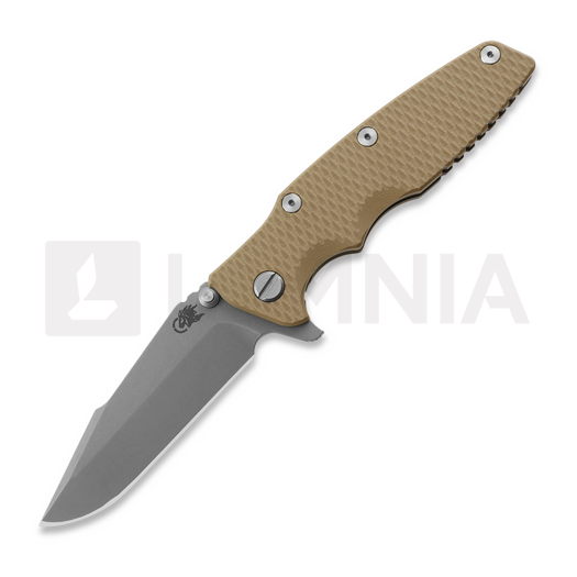 Hinderer Eklipse 3.5 Harpoon Spanto Battle Bronze Coyote G-10