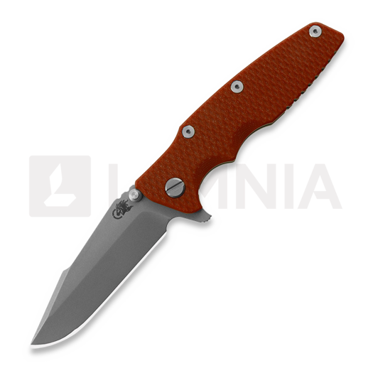 Hinderer Eklipse 3.5 Harpoon Spanto Battle Bronze Red G-10