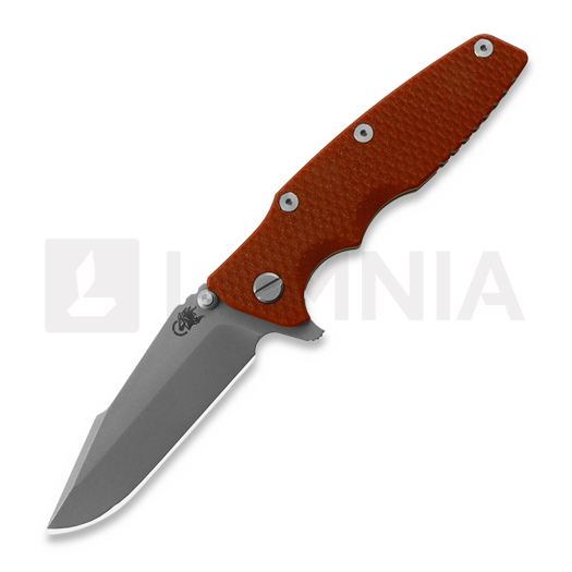 Hinderer Eklipse 3.5 Harpoon Spanto Battle Bronze Red G-10