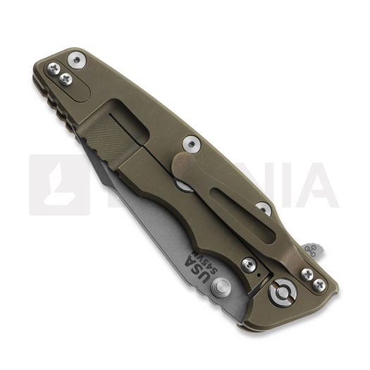 Hinderer Eklipse 3.5 Harpoon Spanto Battle Bronze Red G-10