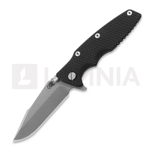 Hinderer Eklipse 3.5 Harpoon Spanto Working Finish Black G-10