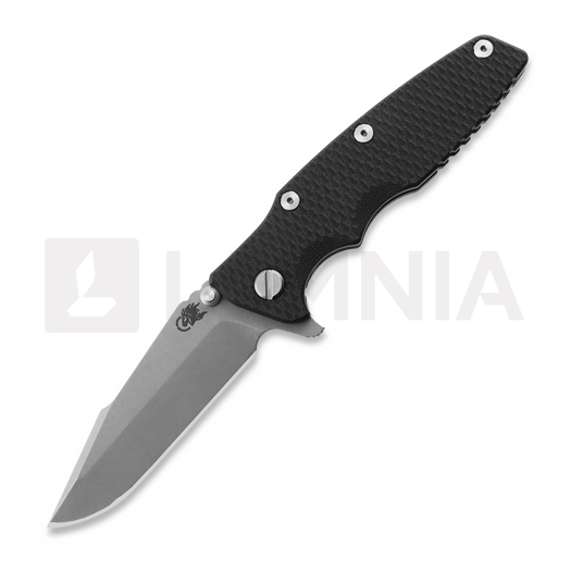 Hinderer Eklipse 3.5 Harpoon Spanto Working Finish Black G-10