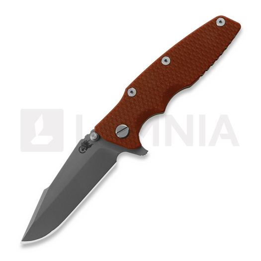 Hinderer Eklipse 3.5 Harpoon Spanto Working Finish Red G-10