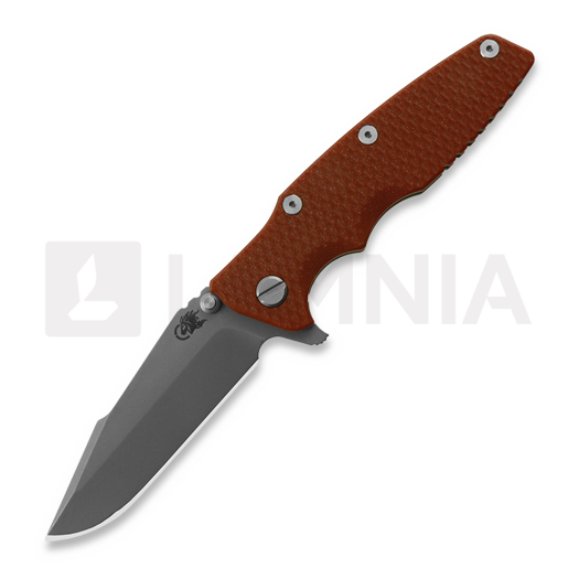 Hinderer Eklipse 3.5 Harpoon Spanto Working Finish Red G-10