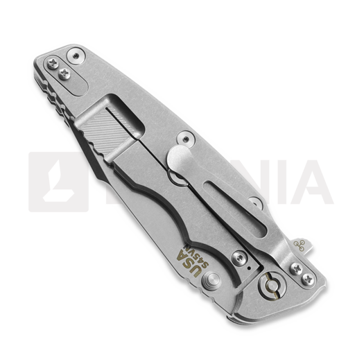 Hinderer Eklipse 3.5 S45VN Harpoon Spanto Tri-Way Stonewash Black G10 sulankstomas peilis