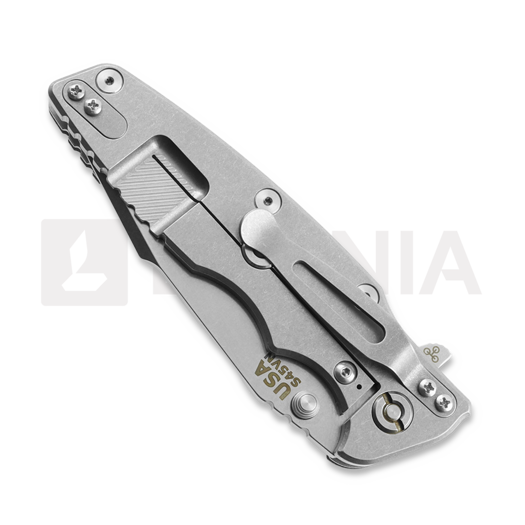 Hinderer Eklipse 3.5 S45VN Harpoon Spanto Tri-Way Stonewash OD Green G10 sulankstomas peilis