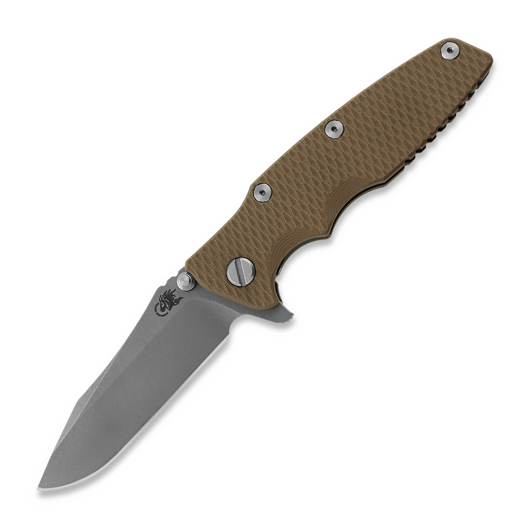 Hinderer Eklipse 3.5 S45VN Spearpoint Tri-Way Battle Bronze FDE G10 foldekniv