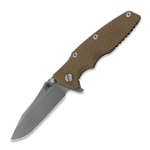 Hinderer Eklipse 3.5 S45VN Spearpoint Tri-Way Battle Bronze FDE G10 kääntöveitsi