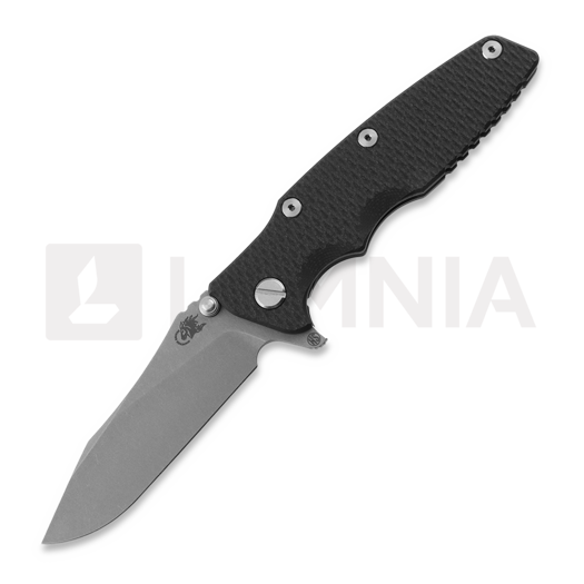 Navalha Hinderer Eklipse 3.5 Skinny Slicer, Magnacut, Battle Bronze, preto