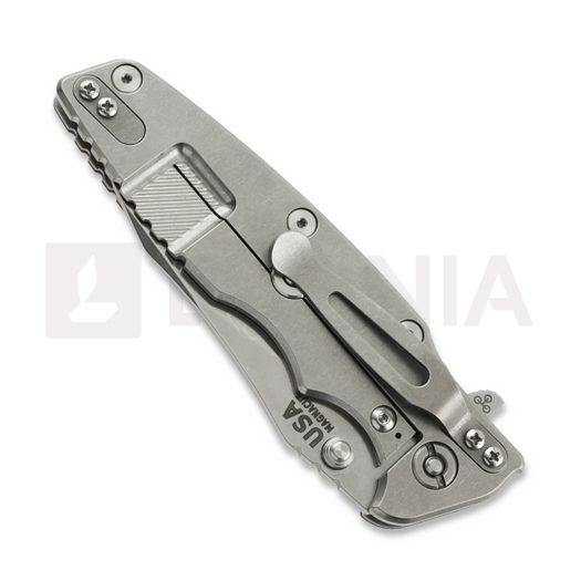 Hinderer Eklipse 3.5 Skinny Slicer folding knife, Magnacut, Stonewash, black