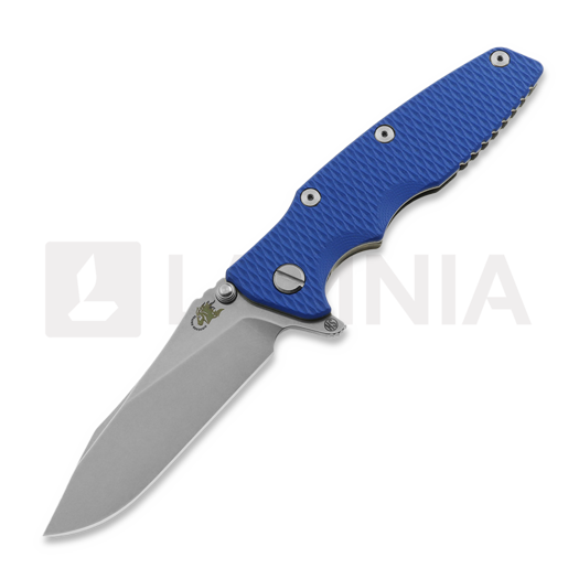 Складной нож Hinderer Eklipse 3.5 Skinny Slicer, Magnacut, Stonewash, синий