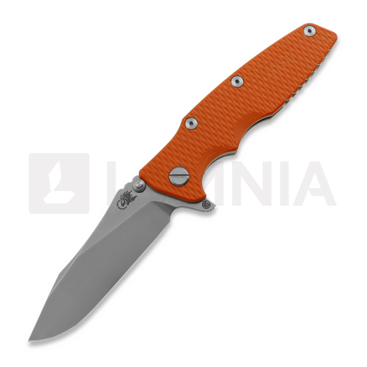 Hinderer Eklipse 3.5 Skinny Slicer Taschenmesser, Magnacut, Stonewash, orange