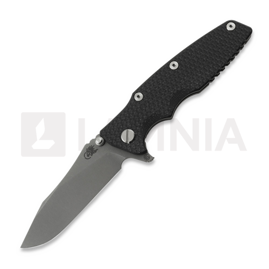 Hinderer Eklipse 3.5 Skinny Slicer kääntöveitsi, Magnacut, Working Finish, musta