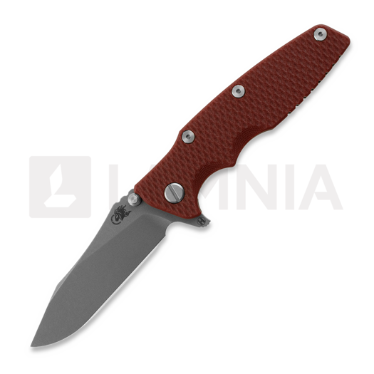 Hinderer Eklipse 3.5 Slicer Battle Bronze Red G-10