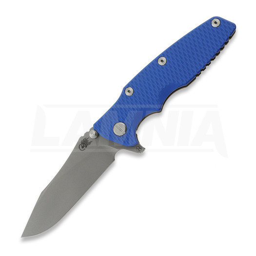 Складний ніж Hinderer Eklipse 3.5 Slicer, S45VN Battle Bronze, синiй