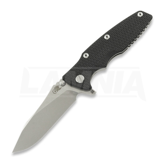 Coltello pieghevole Hinderer Eklipse 3.5 Slicer, S45VN Stonewash, nero