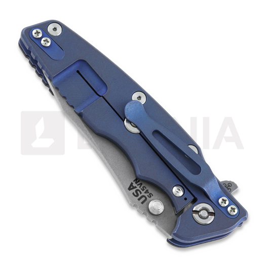 Hinderer Eklipse 3.5" Spearpoint Tri-Way Battle Blue Black G10 sulankstomas peilis