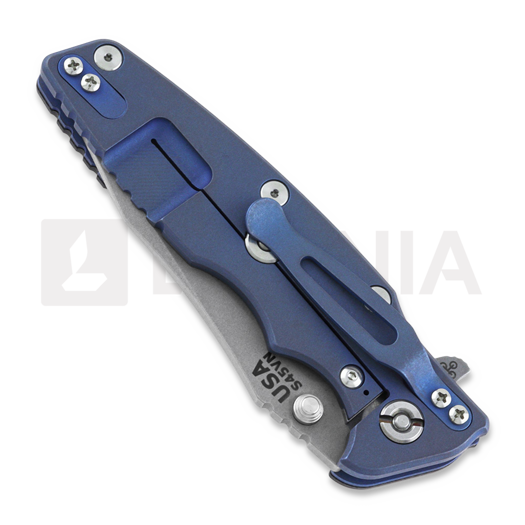 Coltello pieghevole Hinderer Eklipse 3.5" Spearpoint Tri-Way Battle Blue Black G10