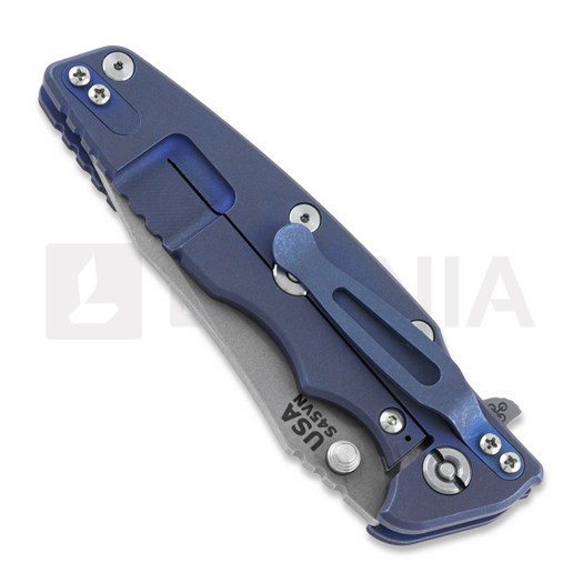 Coltello pieghevole Hinderer 3.5 Eklipse S45VN Spearpoint Battle Blue, Blue/Black