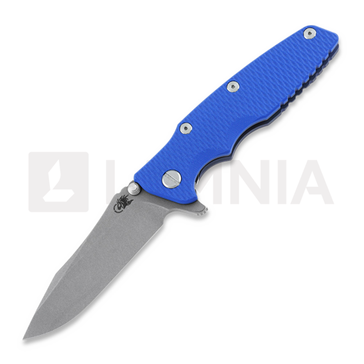 Hinderer Eklipse 3.5" Spearpoint Tri-Way Battle Blue Blue G10 kääntöveitsi