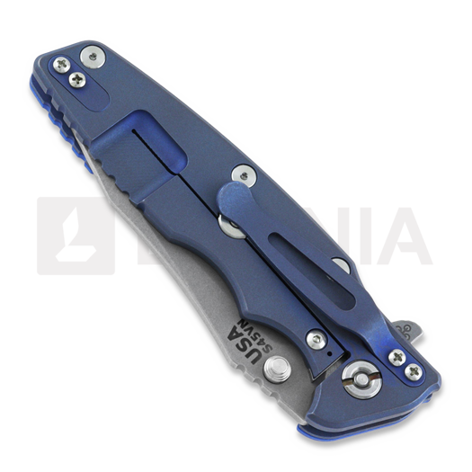 Hinderer Eklipse 3.5" Spearpoint Tri-Way Battle Blue Blue G10 sulankstomas peilis