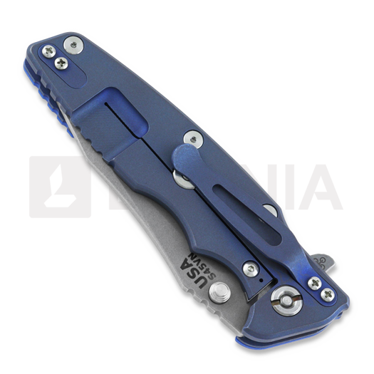 Coltello pieghevole Hinderer Eklipse 3.5" Spearpoint Tri-Way Battle Blue Blue G10