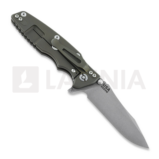 Zav&iacute;rac&iacute; nůž Hinderer Eklipse 3.5" Spearpoint Tri-Way Battle Bronze Black G10