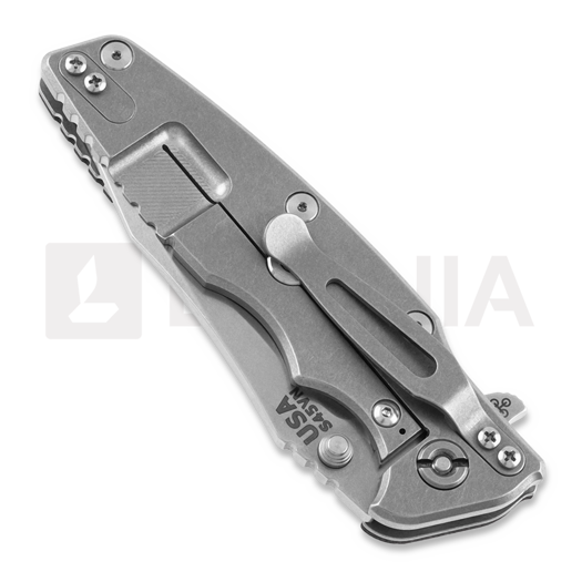 Hinderer Eklipse 3.5 Spearpoint sulankstomas peilis, S45VN Stonewash, juoda