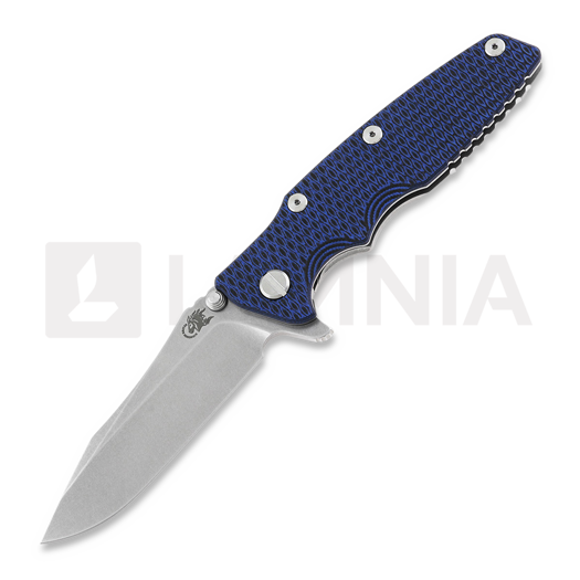 Сгъваем нож Hinderer Eklipse 3.5" Spearpoint Tri-Way Stonewash Blue/Black G10