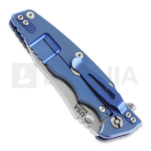 Coltello pieghevole Hinderer Eklipse 3.5" Spearpoint Tri-Way Stonewash Blue Black G10