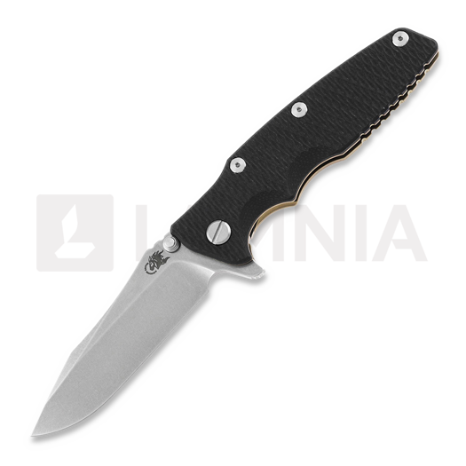 Складной нож Hinderer Eklipse 3.5" Spearpoint Tri-Way Stonewash Bronze/Black G10
