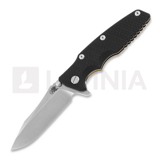 Hinderer Eklipse 3.5" Spearpoint Tri-Way Stonewash Bronze/Black G10 foldekniv
