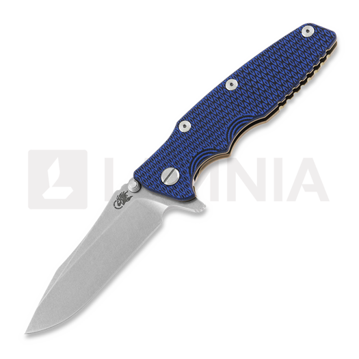 Hinderer Eklipse 3.5" Spearpoint Tri-Way Stonewash Bronze Blue/Black G10 접이식 나이프