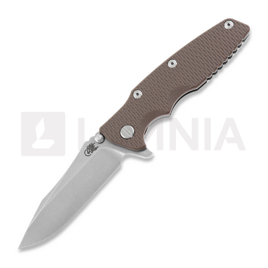 Hinderer Eklipse 3.5" Spearpoint Tri-Way Stonewash Fde G10 fällkniv